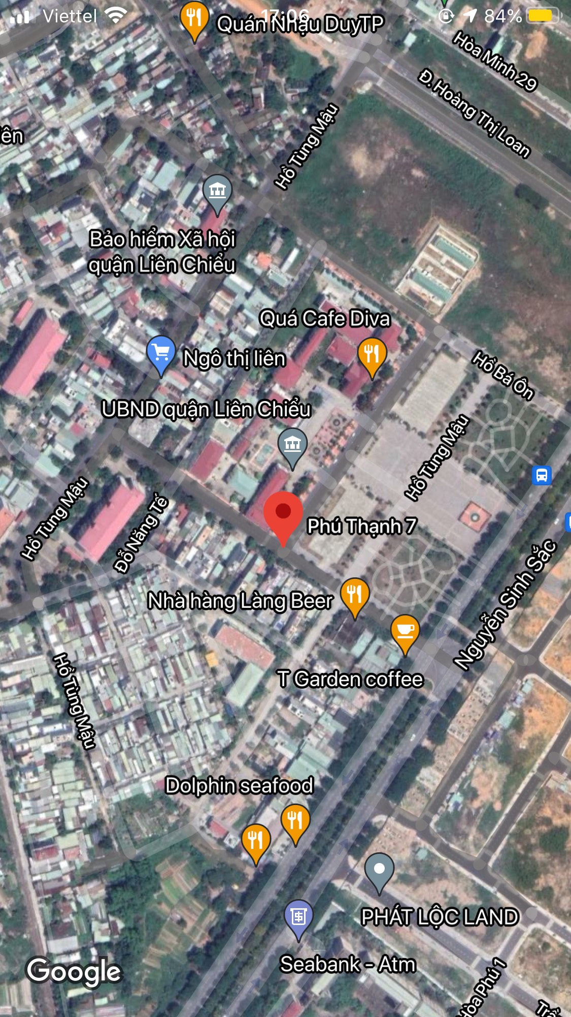 Bán đất đường Phú Thạnh 7, Phường Hòa Minh, Quận Liên Chiểu. DT: 117.5 m2. Giá: 5.2 tỷ