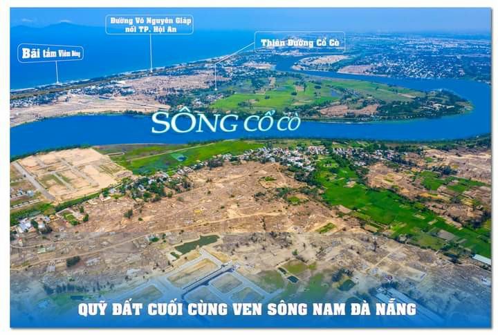 Bán nhanh lô đất ven sông phía Nam Đà Nẵng, thanh toán ban đầu 280tr