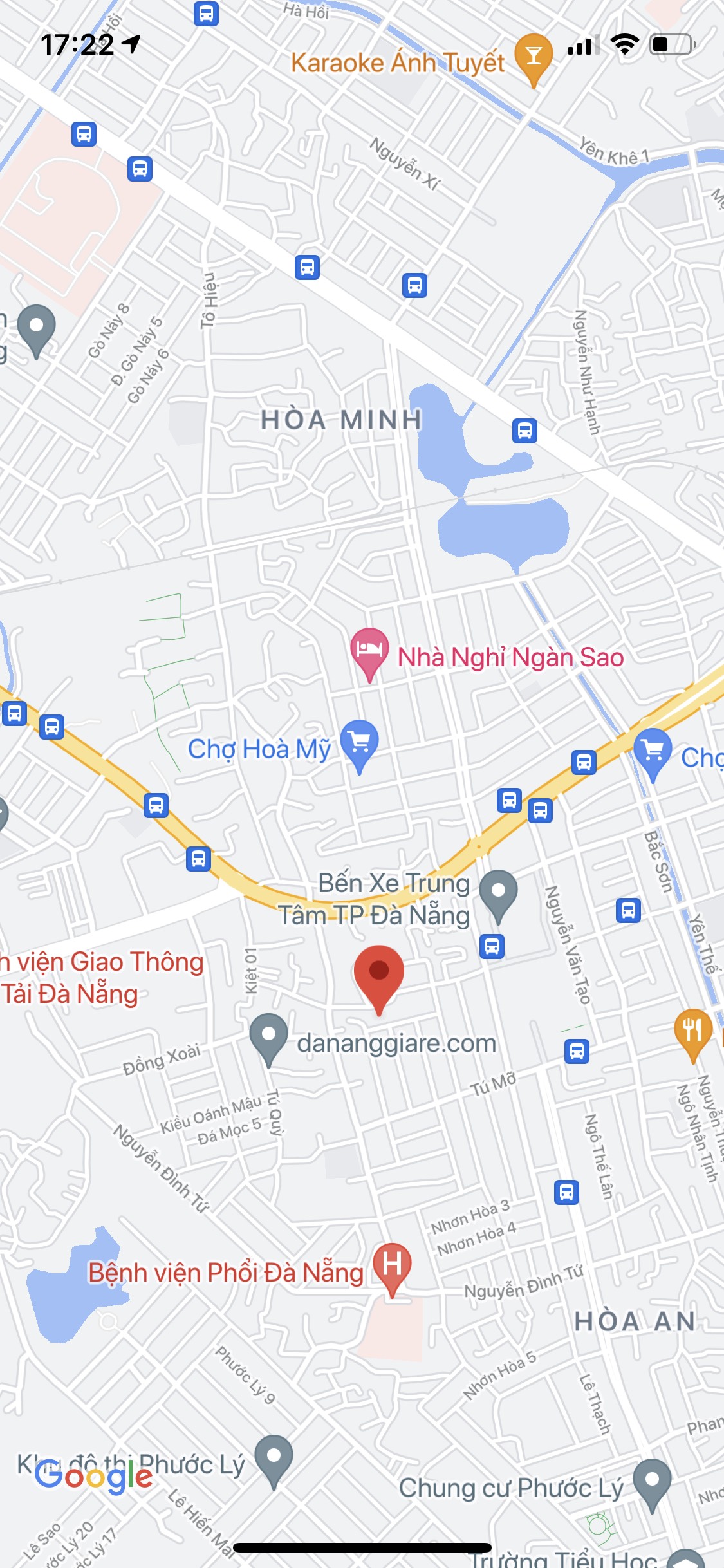 Bán nhà MT đường Hòa Nam 1,ngay bến xe Trung Tâm, Cẩm Lệ. DT: 100m2, gần chợ Hoà Mỹ. Giá 4,3 tỷ