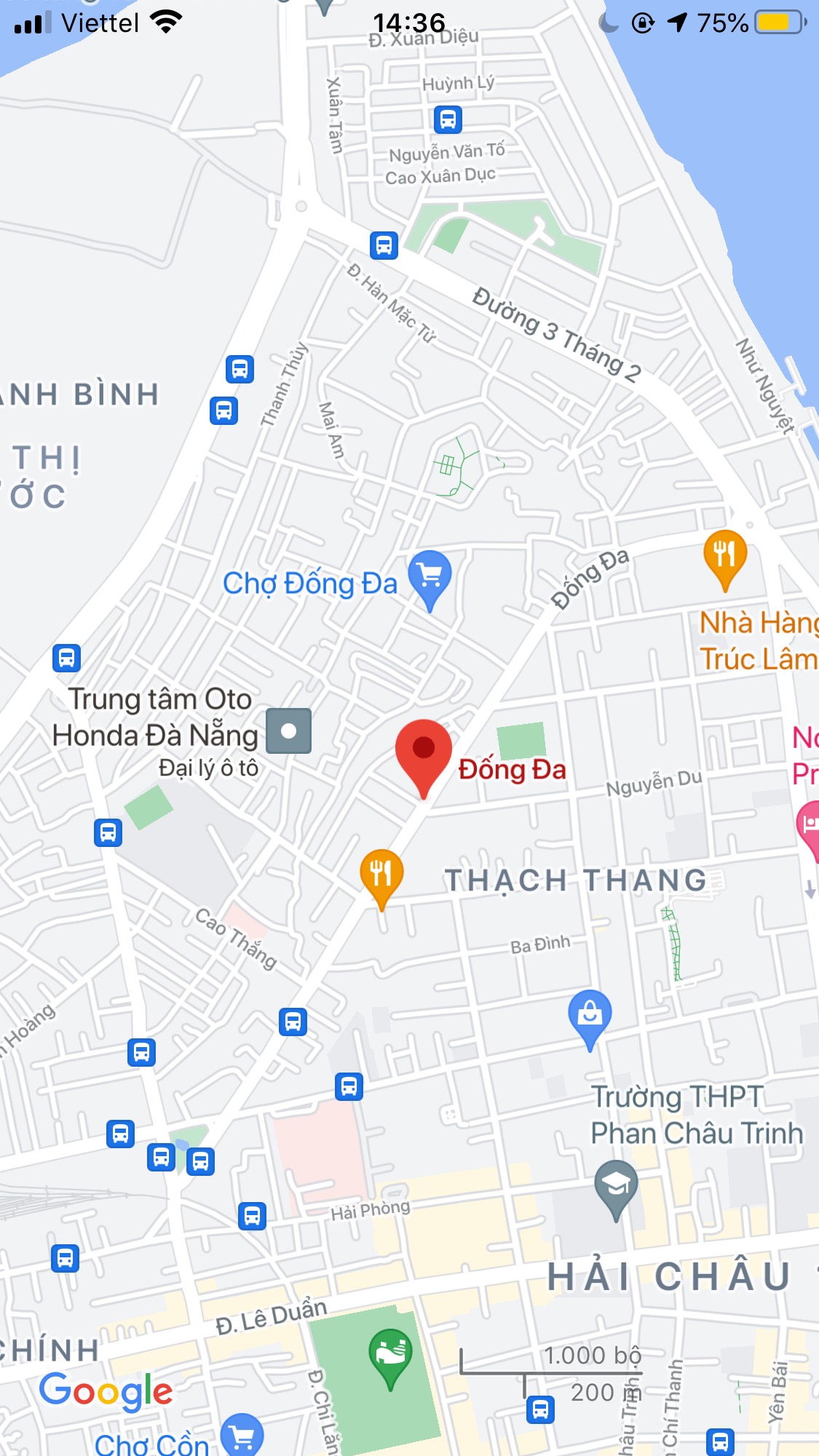Bán nhà riêng đường Đống Đa, Phường Thuận Phước, Quận Hải Châu. DT: 40 m2. Giá: 2,8 tỷ