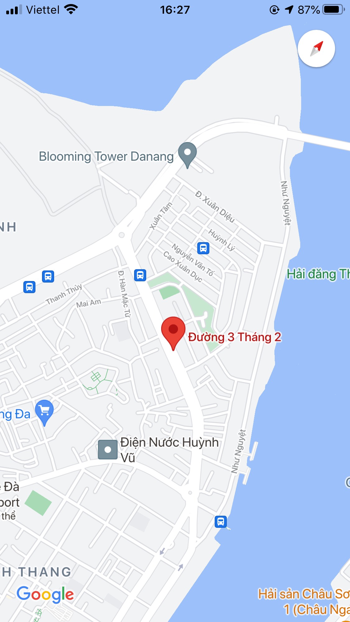 Bán nhà riêng đường Đường 3 Tháng 2, Phường Thuận Phước, Quận Hải Châu. DT: 74 m2. Giá: 4,5 tỷ