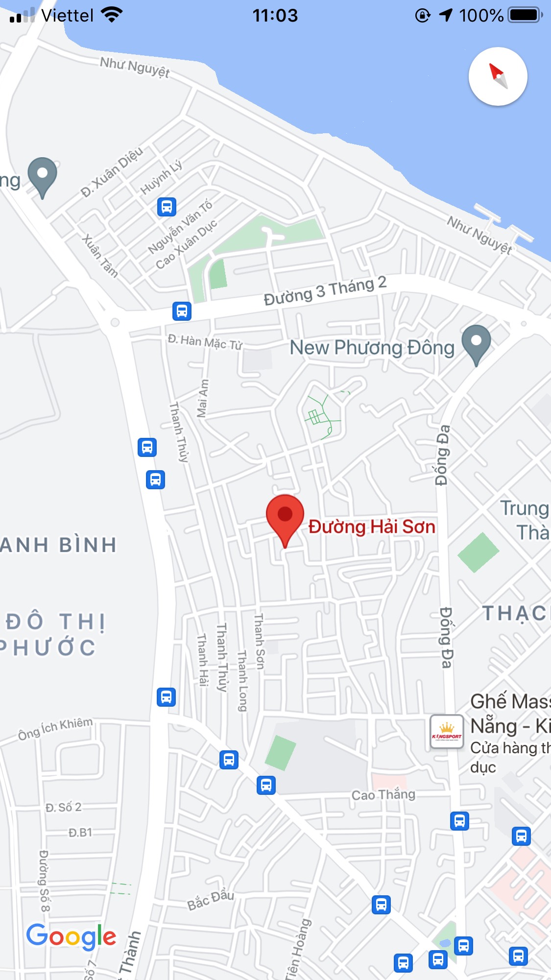 Bán nhà riêng đường Hải Sơn, Phường Thanh Bình, Quận Hải Châu. DT: 36 m2. Giá: 2,05 tỷ