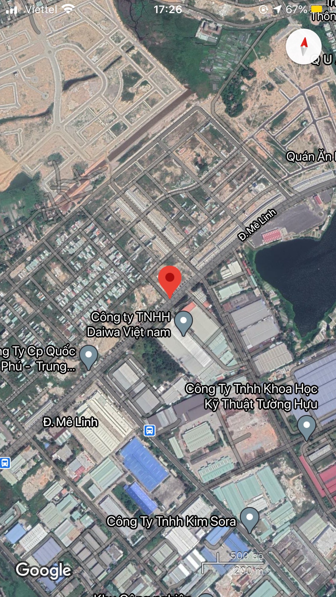 Bán đất đường Mê Linh, Phường Hòa Hiệp Nam, Quận Liên Chiểu. DT: 164.5 m2. Giá: 4.2 tỷ 