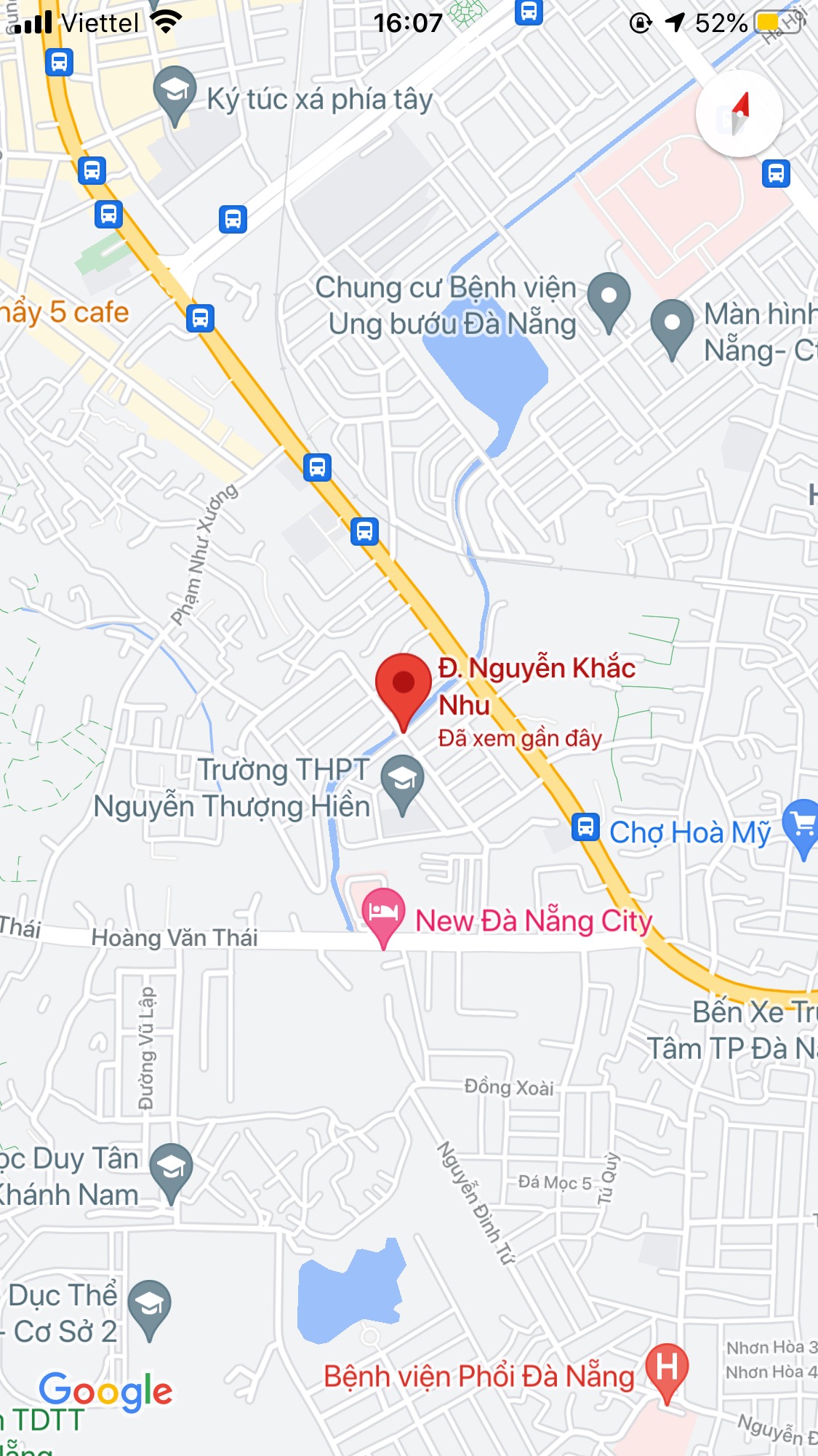 Bán nhà 2 mặt tiền cấp 4 đường Nguyễn Khắc Nhu, P. Hòa Minh, Q Liên Chiểu. DT: 73 m2, giá: 3 tỷ