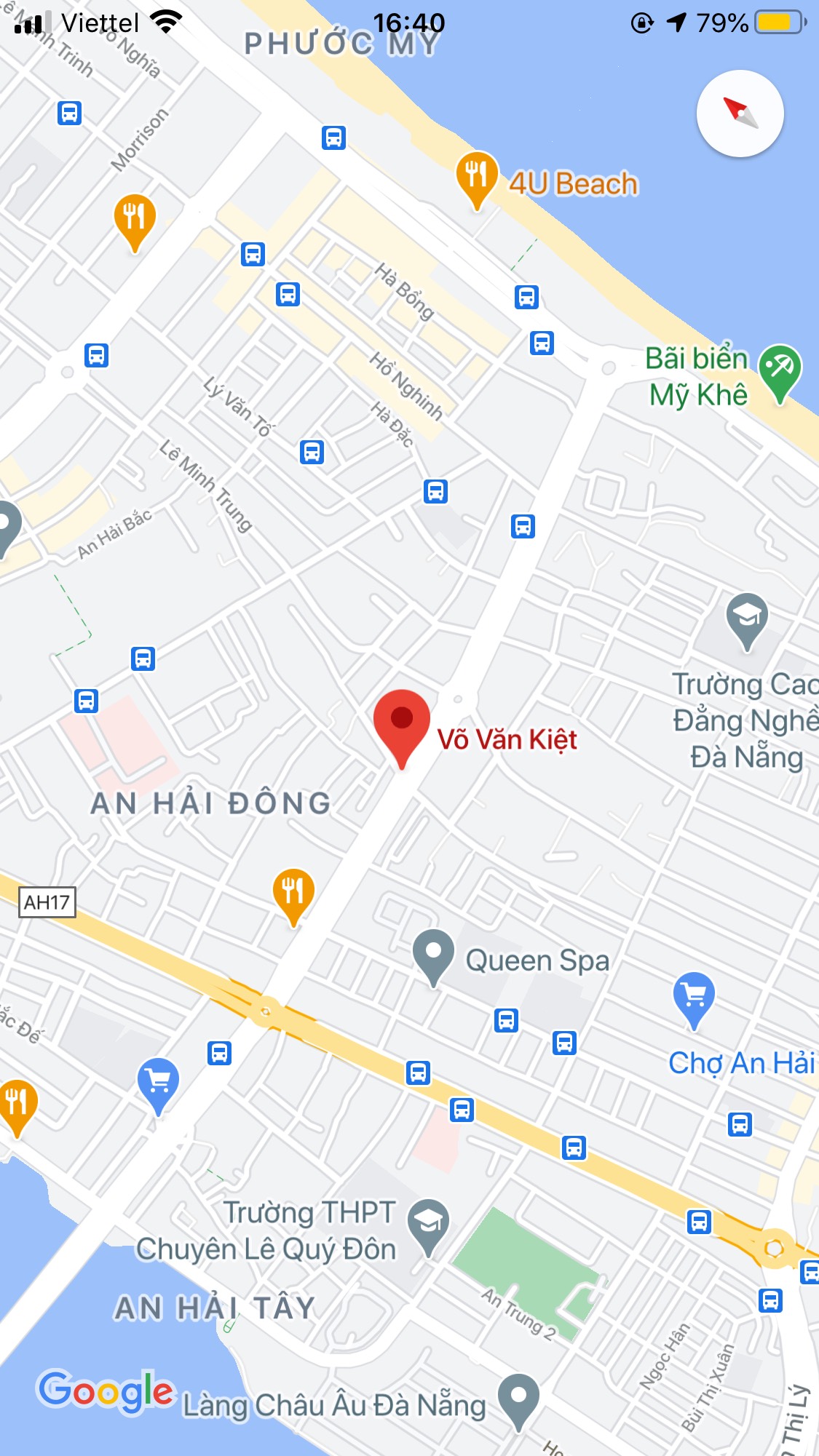Cần bán dãy nhà trọ 8 phòng 3 mặt kiệt Võ Văn Kiệt, Sơn Trà. DT: 134,8 m2. Giá 10,5 tỷ