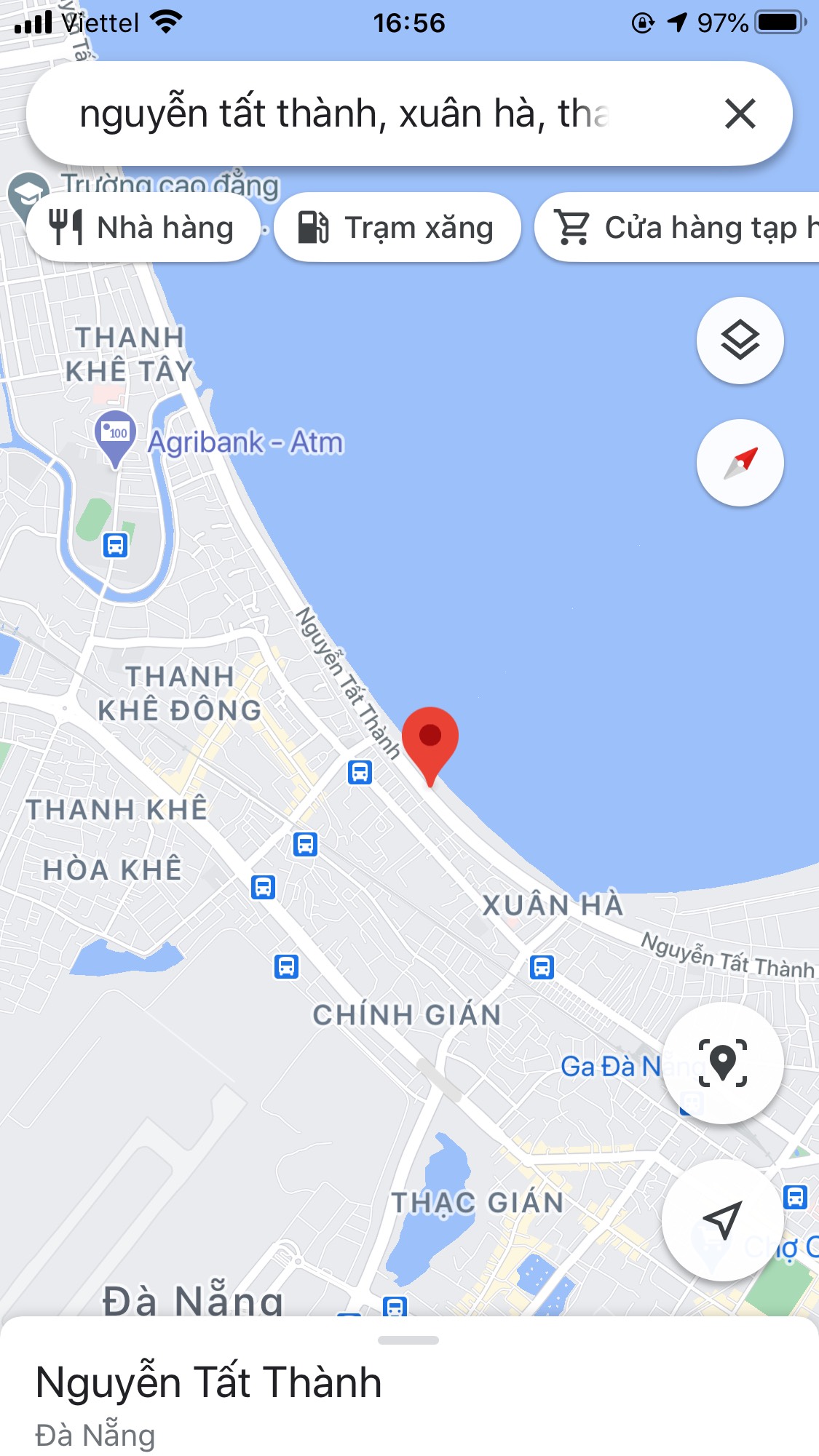 Bán nhà mặt tiền đường Nguyễn Tất Thành, Quận Thanh Khê. DT: 125 m2. Giá: 12 tỷ