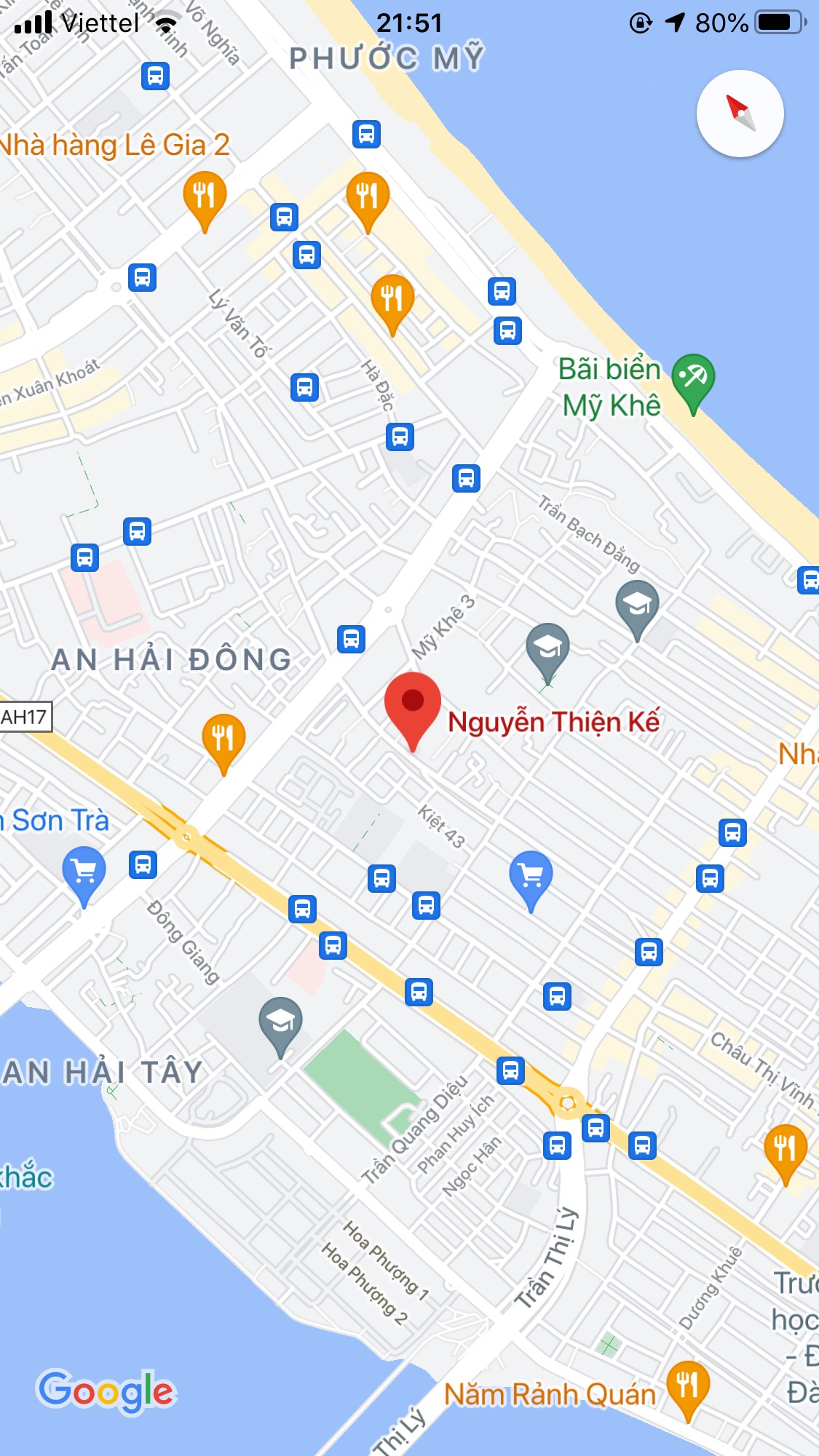 Cần bán 2 lô đất liên kề mặt tiền đường Nguyễn Thiện Kế,  quận Sơn Trà. DT: 189,2 m2. Giá: 13,2 tỷ