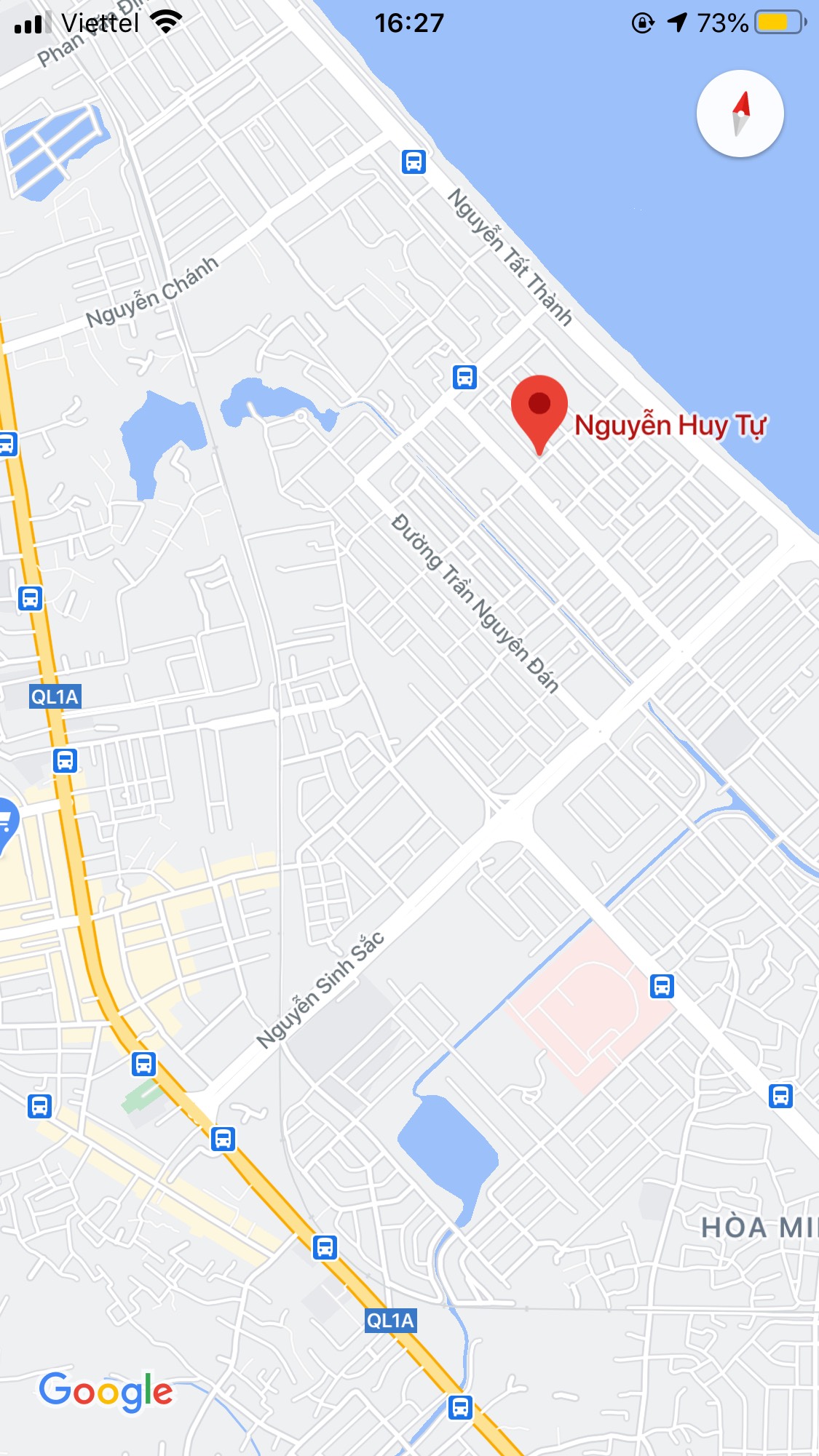 Bán nhà mặt tiền đường Nguyễn Huy Tự, Quận Liên Chiểu. DT: 76,5 m2, giá: 4,2 tỷ