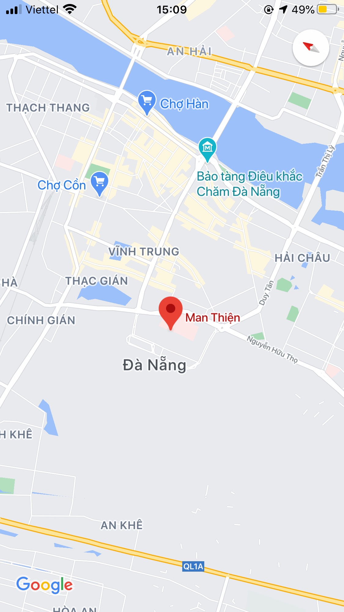 Bán nhà mặt tiền đường Man Thiện, Quận Hải Châu. DT: 96 m2 giá 9,8 tỷ