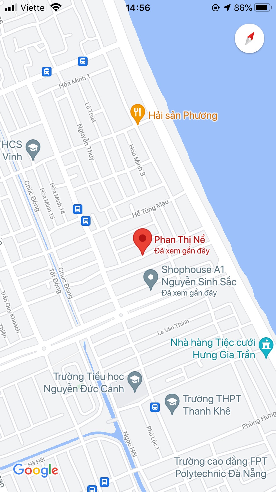 Bán nhà 3 tầng đường Phan Thị Nể, phường Hòa Minh, quận Liên Chiểu. DT: 81 m2, giá: 4,5 tỷ