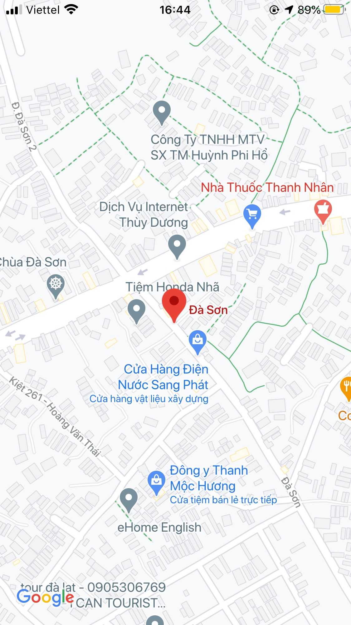 Bán nhà mặt tiền đường Đà Sơn, Quận Liên Chiểu. DT: 100 m2, giá: 3,15 tỷ