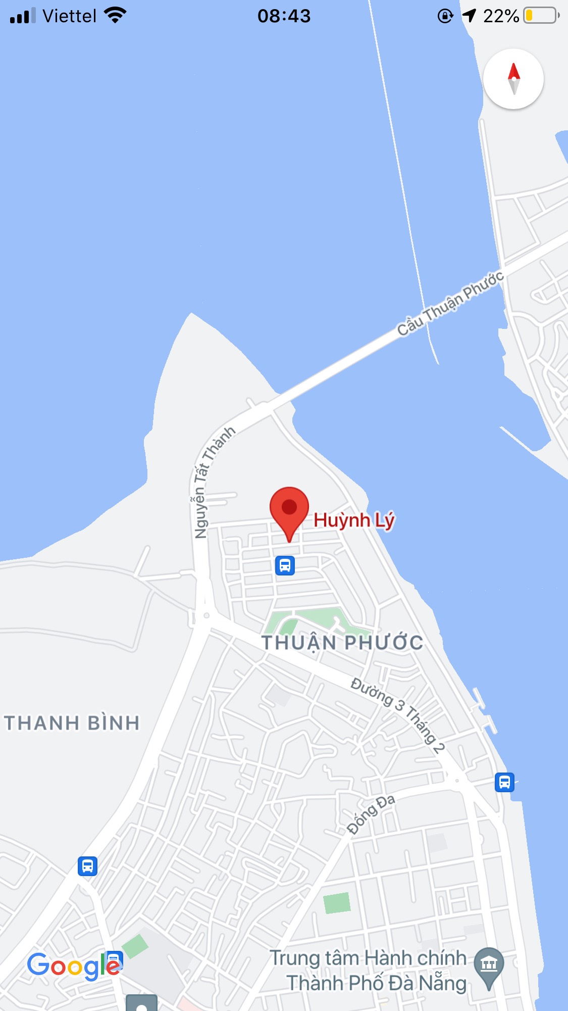 Bán nhà mặt tiền đường Huỳnh Lý, Phường Thuận Phước, Quận Hải Châu. DT: 56m2 giá 5 tỷ