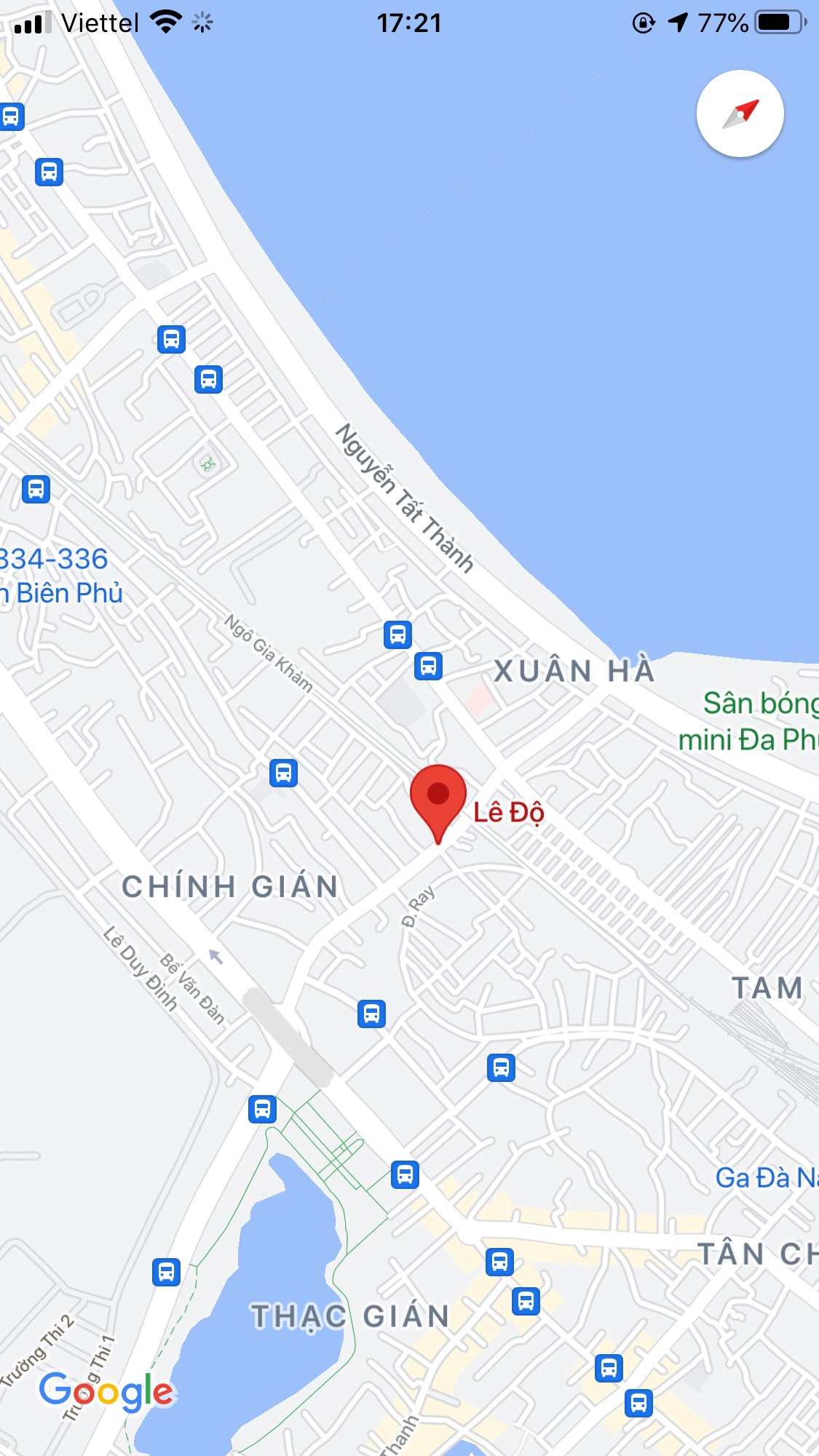 Bán nhà kiệt Lê Độ, Phường Chính Gián, Quận Thanh Khê. DT: 105,3 m2. Giá: 3,6 tỷ