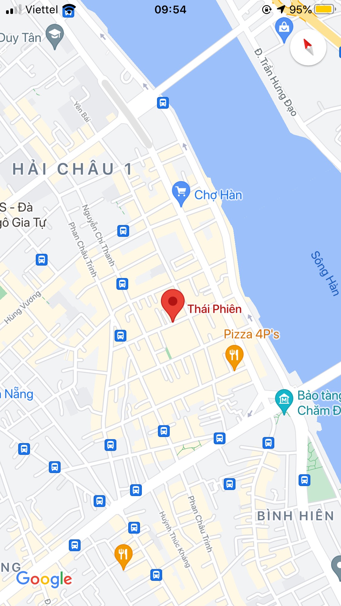 Bán nhà 3 tầng kiệt Thái Phiên, phường Phước Ninh, quận Hải Châu.  DT: 43,4 m2. Giá: 3,25 tỷ