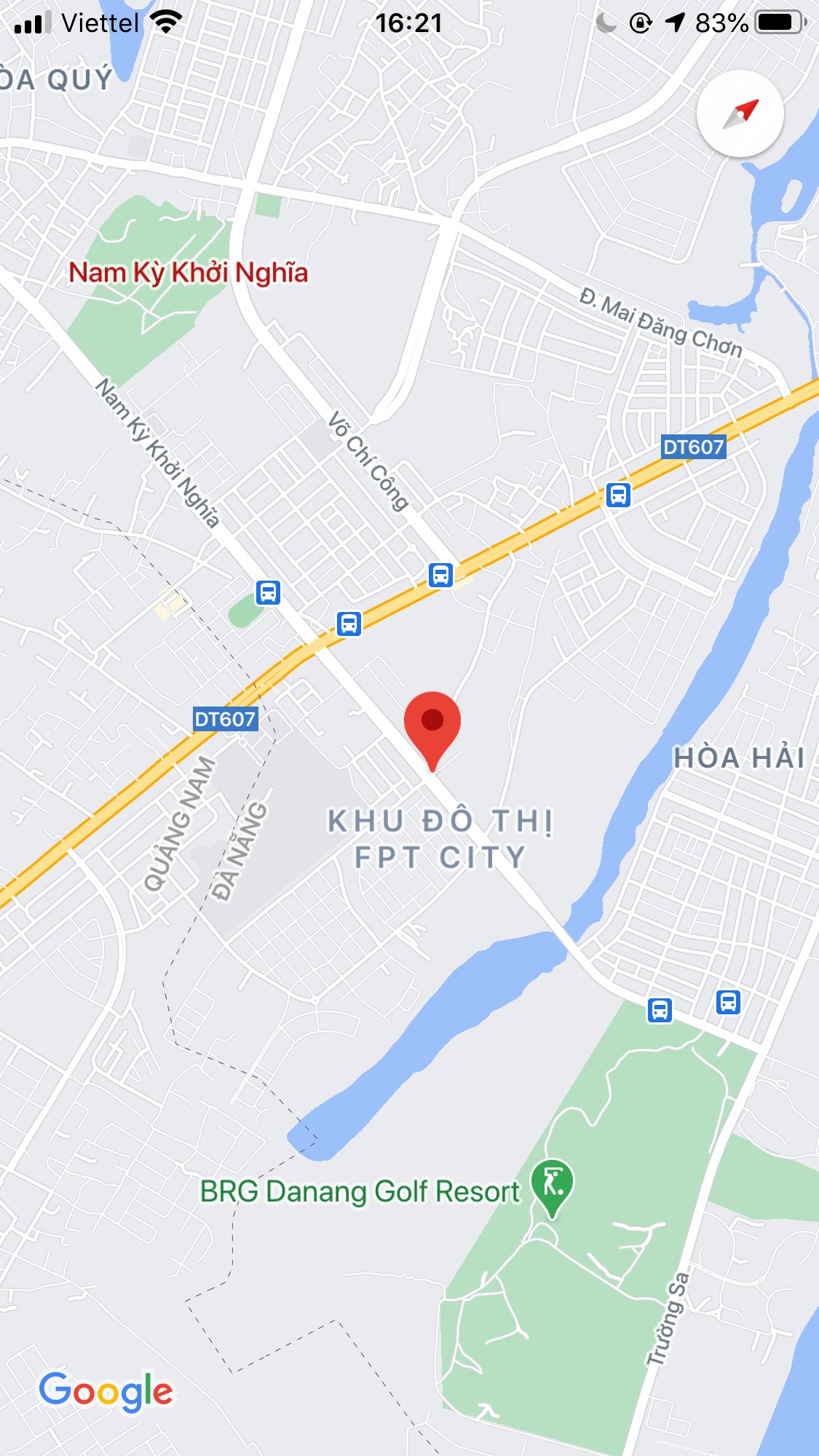 Bán đất đường Nam Kỳ Khởi Nghĩa, Phường Hòa Hải, Quận Ngũ Hành Sơn. DT: 144 m2. Giá: 3.4 tỷ