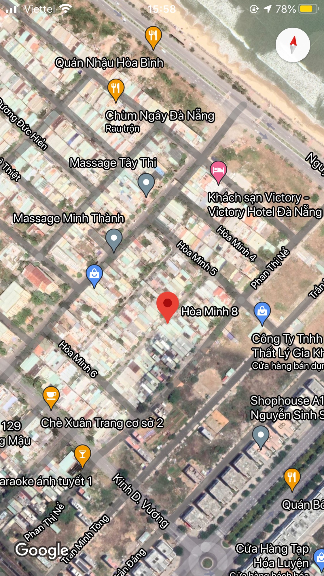 Bán đất tặng căn nhà cấp 4 đường Hoà Minh 8, quận Liên Chiểu . DT: 81,5 m2. Giá: 3,1 tỷ