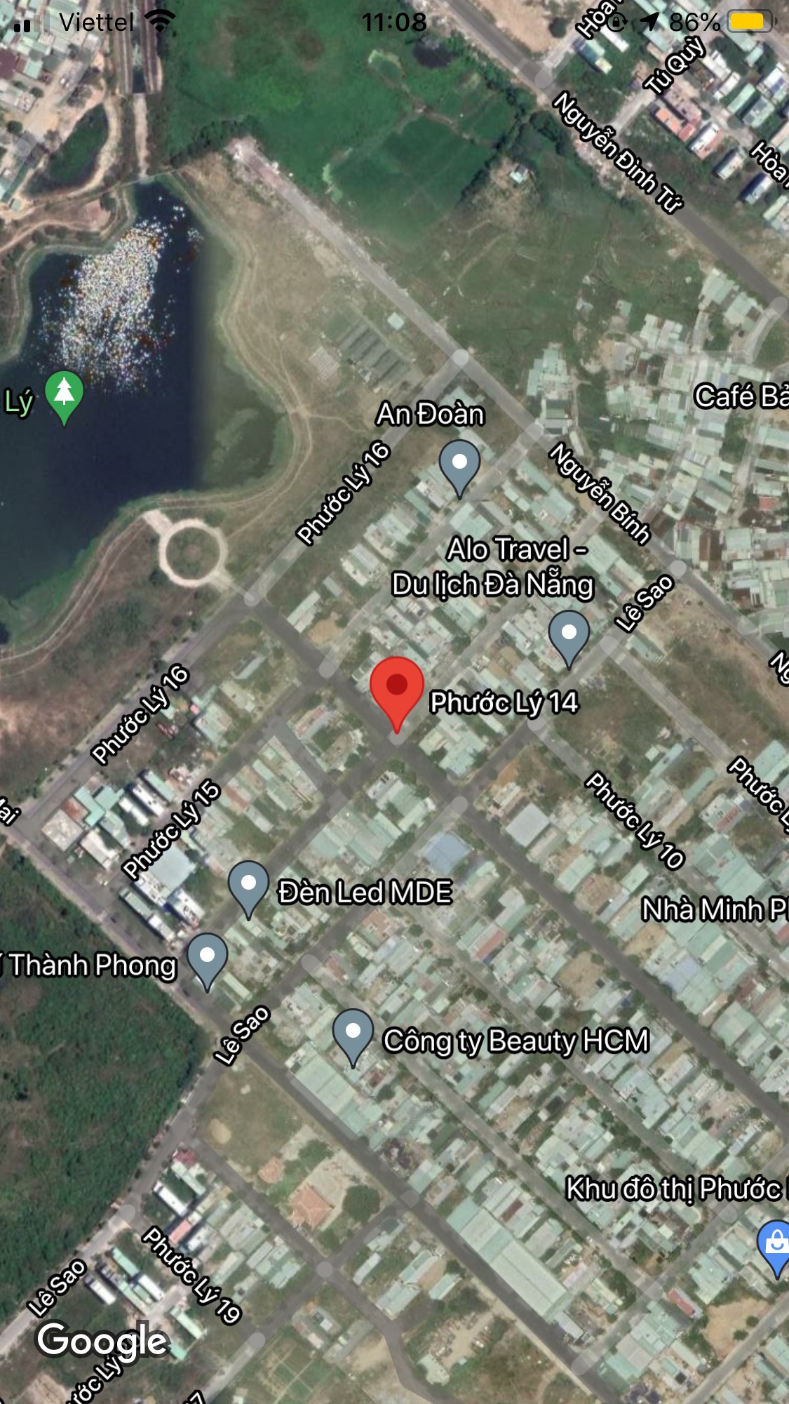 Bán đất đường Phước Lý 14, Phường Hòa Minh, Quận Liên Chiểu. DT: 100 m2. Giá: 2,7 tỷ