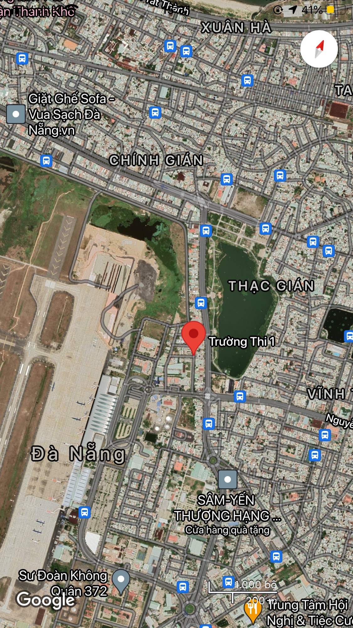 Bán đất đường Trường Thi 1 - Trường Thi 4, Hải Châu. DT: 107 m2. Giá: 9,5 tỷ