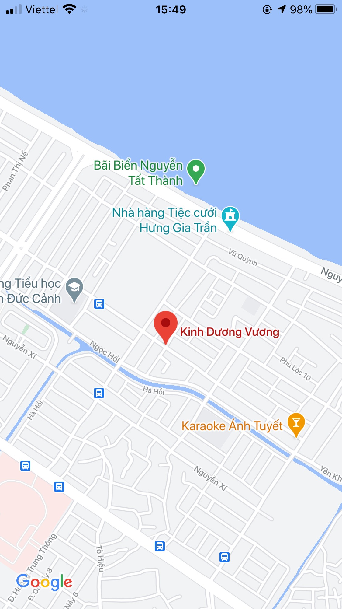 Bán nhà mặt tiền đường Kinh Dương Vương, Quận Liên Chiểu. DT: 99 m2. Giá: 6,4 tỷ