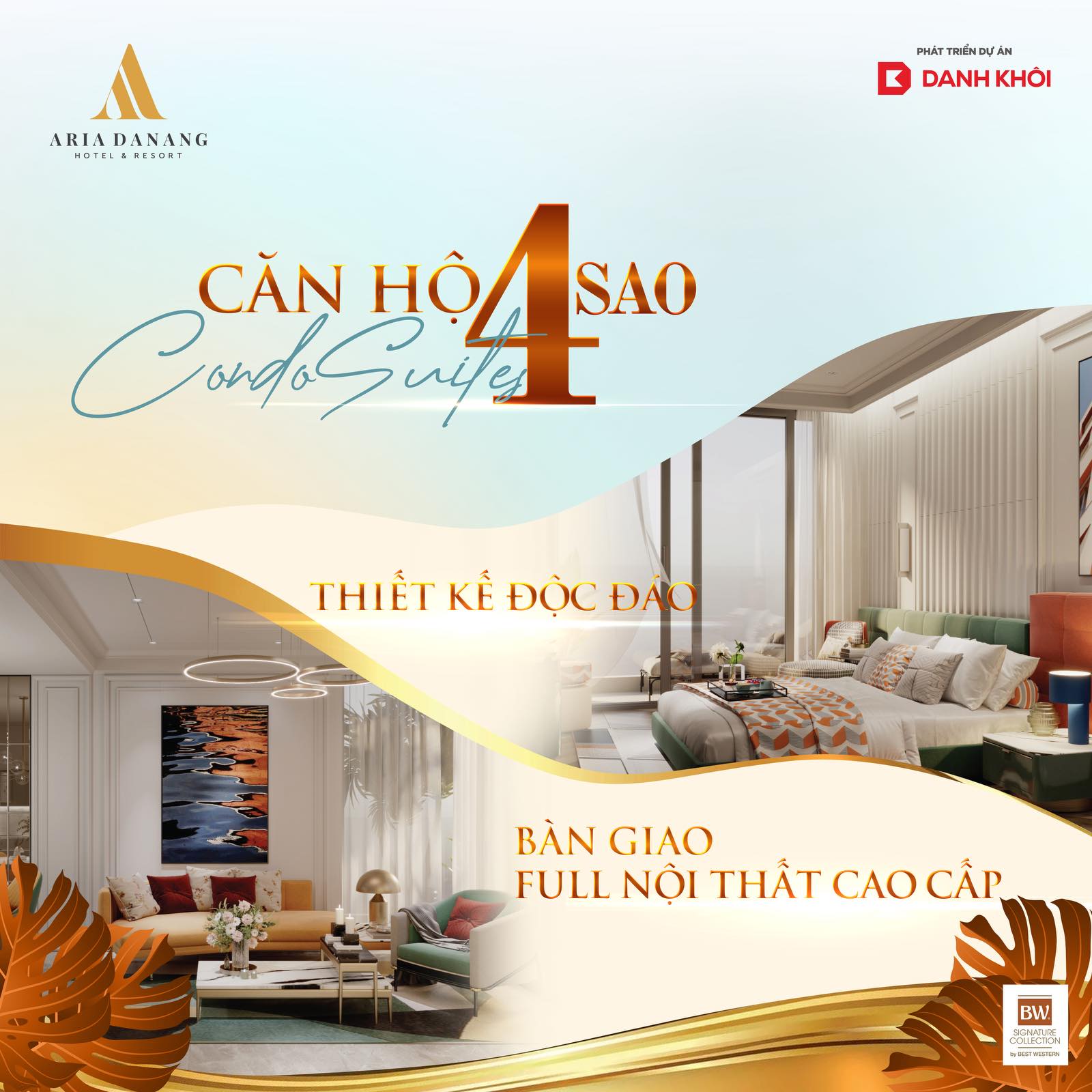 Nhận booking dự án Aria Đà Nẵng Hotel & Resort thiên đường nghỉ dưỡng chuẩn 5*