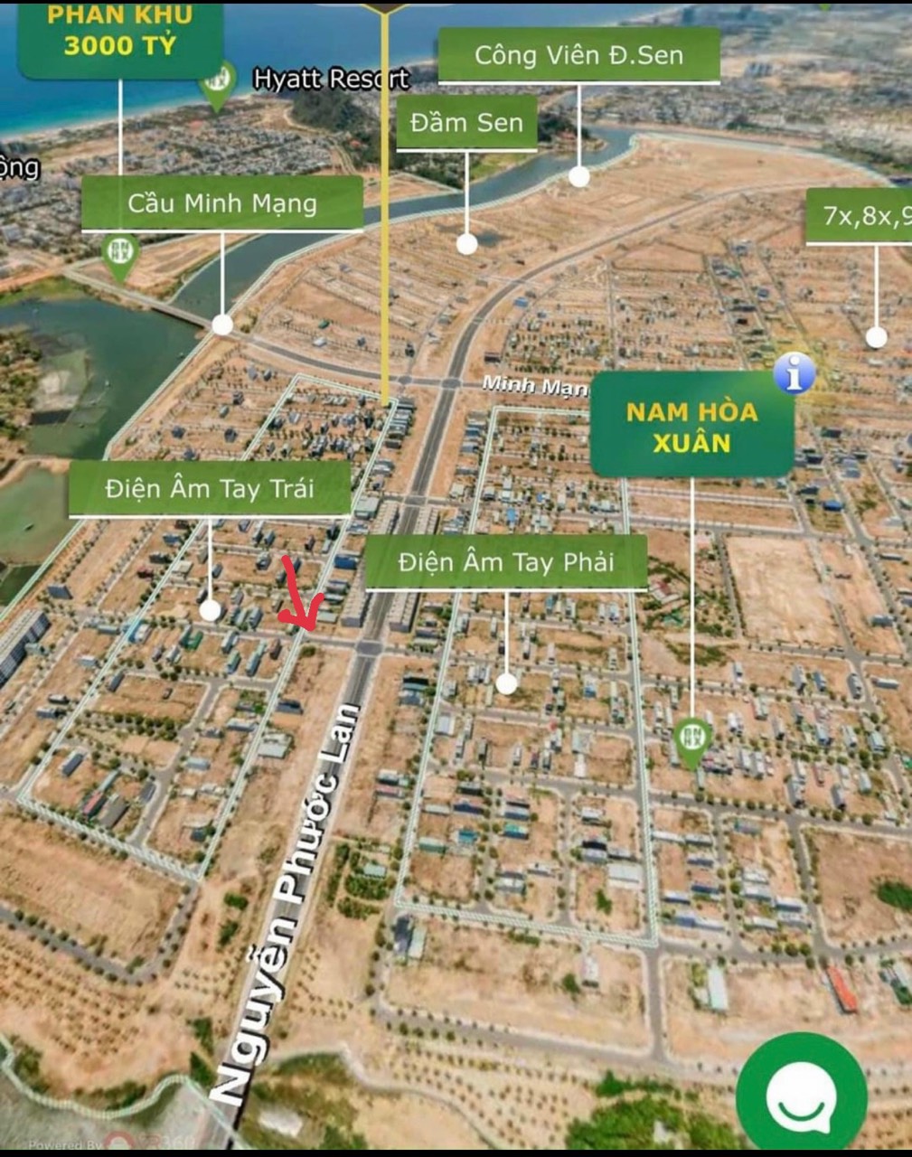 Bán đất đường Nguyễn Phước Lan, Hòa Quý, Ngũ Hành Sơn. DT: 180 m2. Giá: 10,2 tỷ