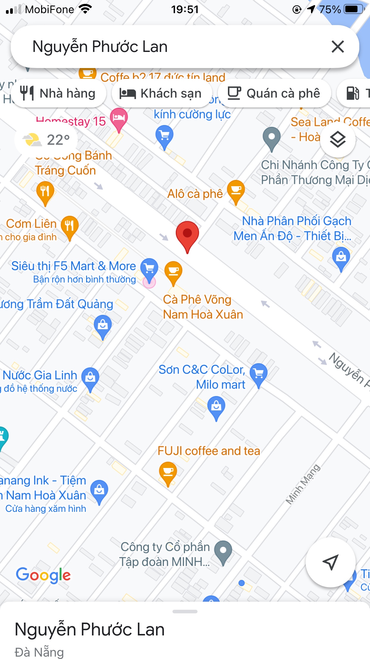 Bán đất đường Nguyễn Phước Lan, Hòa Quý, Ngũ Hành Sơn. DT: 180 m2. Giá: 10,2 tỷ