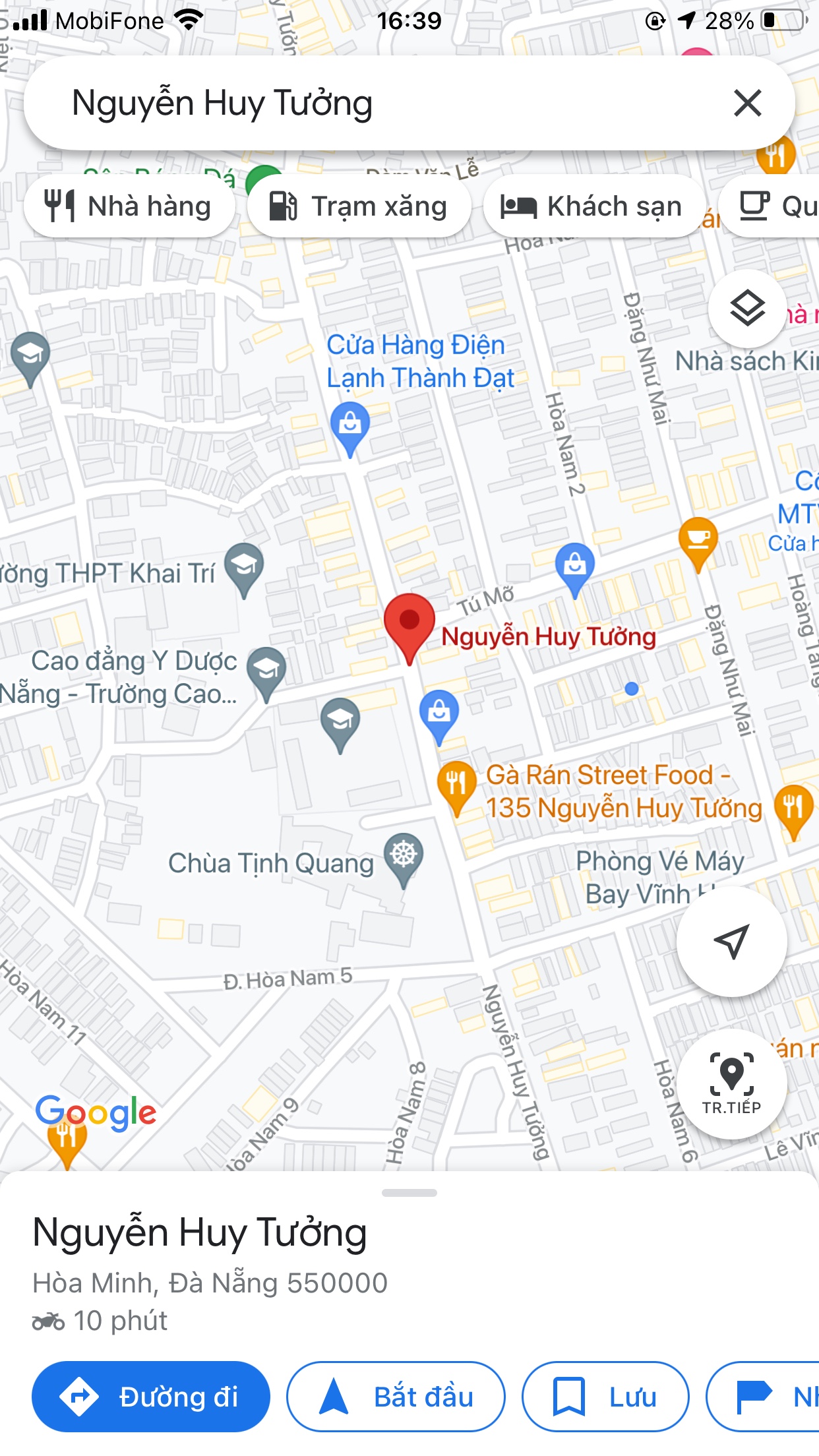 Bán đất đường Nguyễn Huy Tưởng, Hòa Minh, Liên Chiểu. DT: 169 m2. Giá: 3,5 tỷ