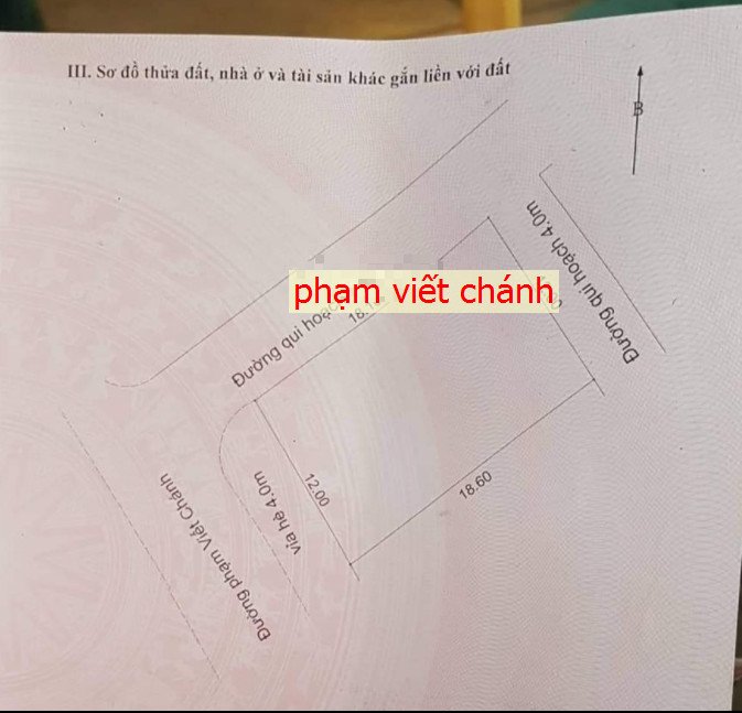 Bán nhà mặt phố tại Đường Phạm Viết Chánh, Phường Hòa Thọ Đông, Cẩm Lệ, Đà Nẵng diện tích 220m2  giá 9,4 Tỷ