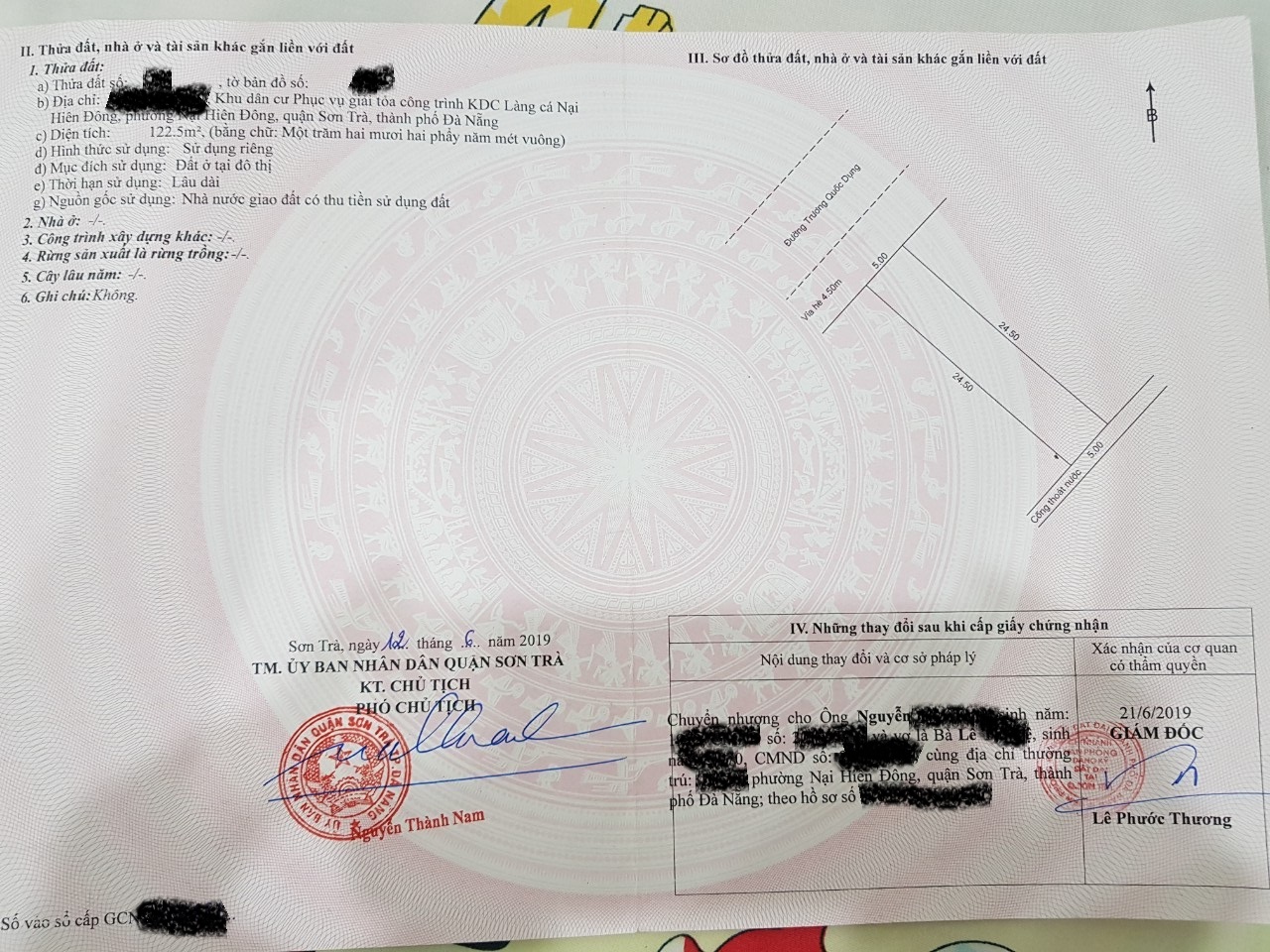 	Bán đất đường Trương Quốc Dụng, Phường Nại Hiên Đông, Quận Sơn Trà