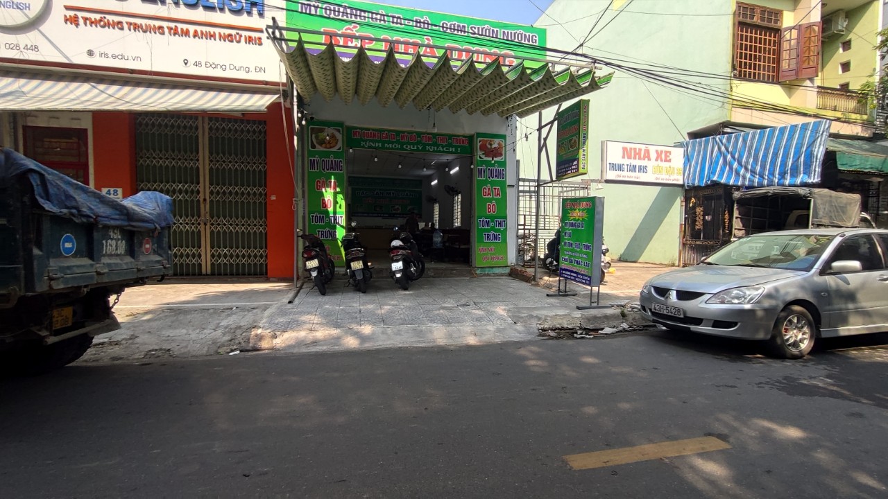 Bán Nhà Mặt Tiền Đặng Dung Chợ Hòa Khánh, Khu Phố Nhà hàng quán ăn sầm uất.