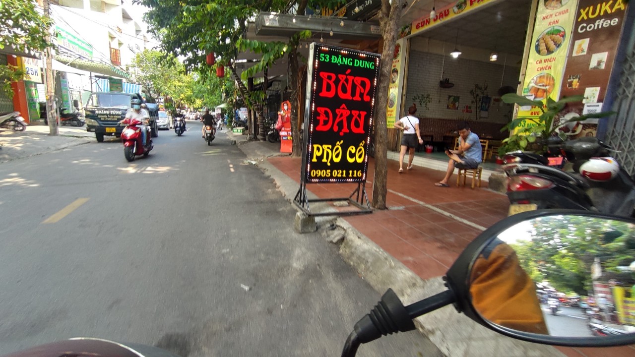 Bán Mặt Tiền  kinh doanh Bún Đậu mắm Tôm Hà Nội, tại Chợ Hòa Khánh sầm uất phố ăn uống.
