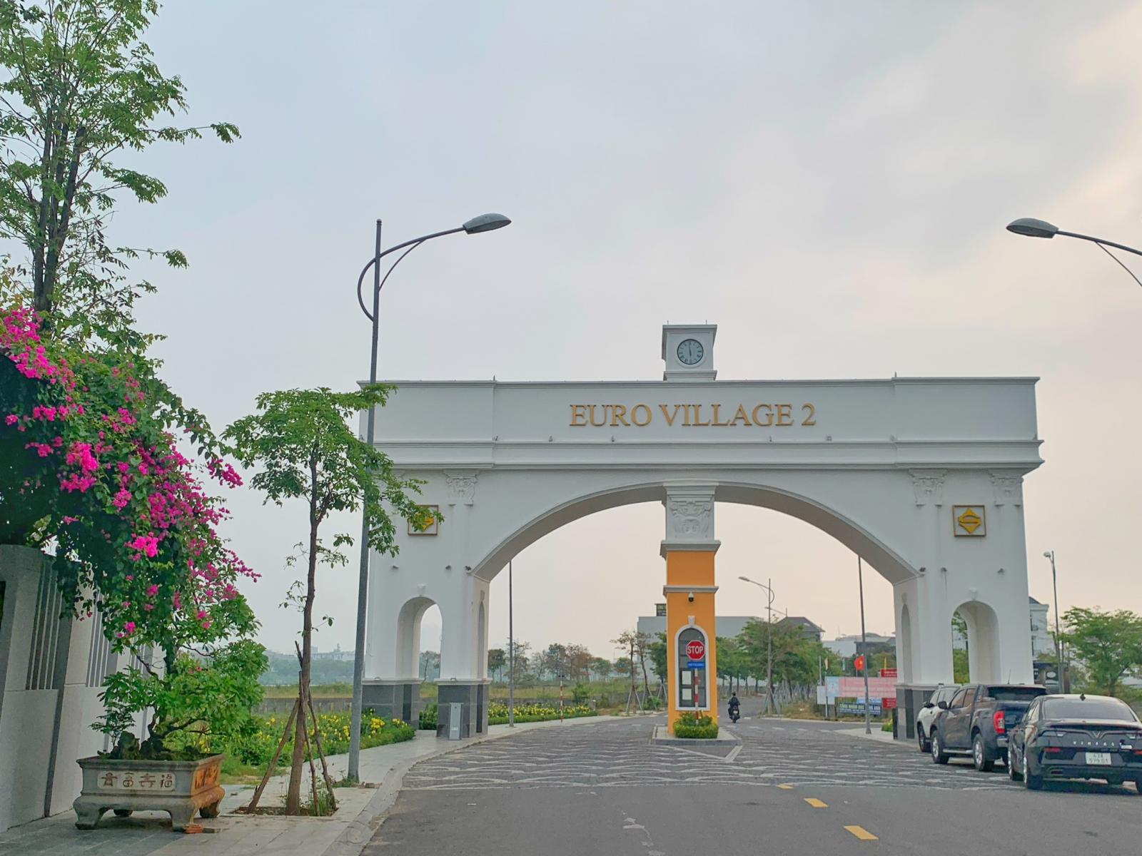 Bán lô đất biệt thự Euro Vilage 2, view mặt Sông Hàn, Đường Giáng Hương 1, Hoà Xuân, Đà Nẵng