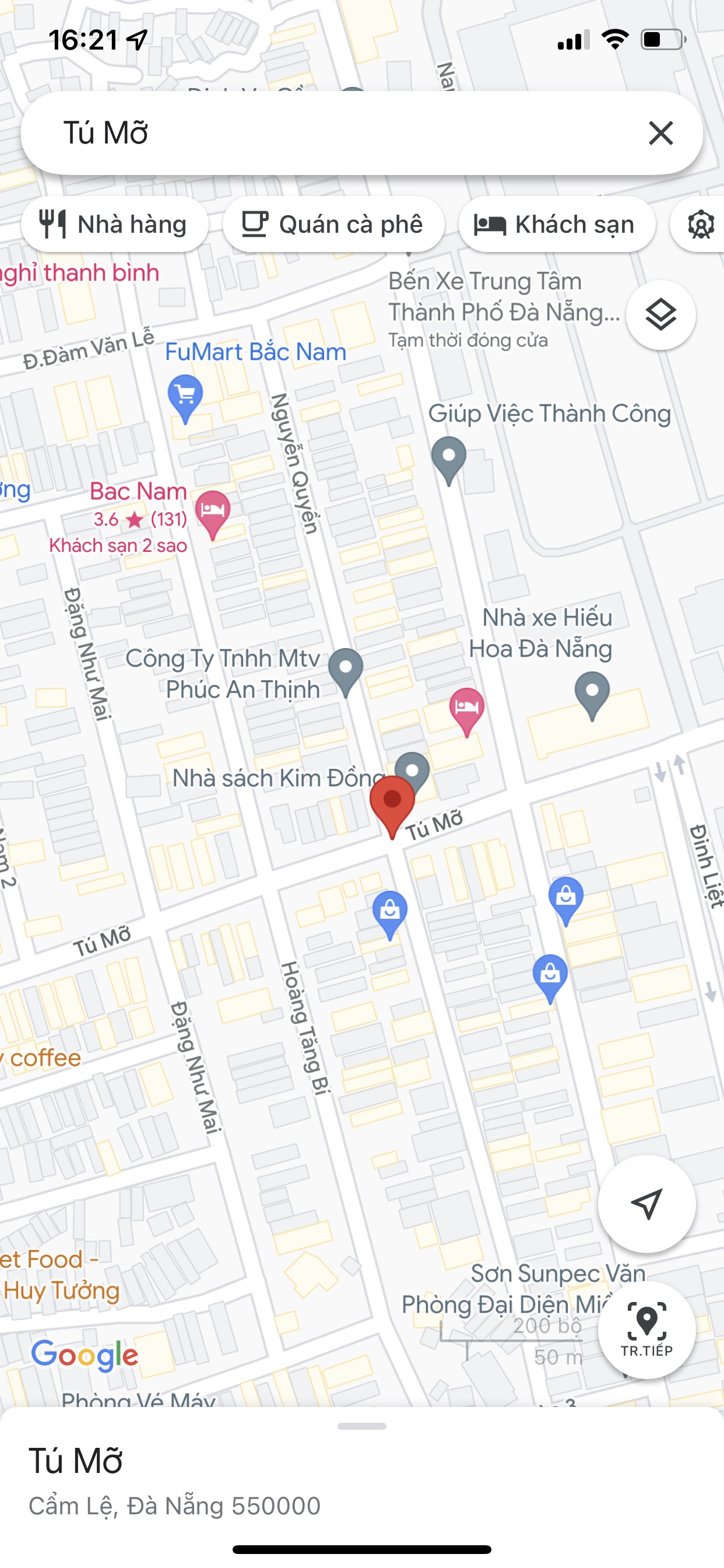 BÁN NHÀ MẶT TIỀN ĐƯỜNG TÚ MỠ, PHƯỜNG HÒA AN, QUẬN CẨM LỆ. DT: 94 M2. GIÁ: 6,7 TỶ