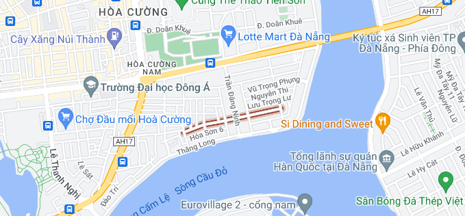 Bán đất đường Nguyễn Sơn, Phường Hòa Cường Nam, Quận Hải Châu