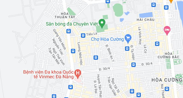 Bán nhà mặt tiền đường Vũ Hữu, Phường Hòa Thuận Tây, Quận Hải Châu. DT: 105m2. Gía 9,5 tỷ