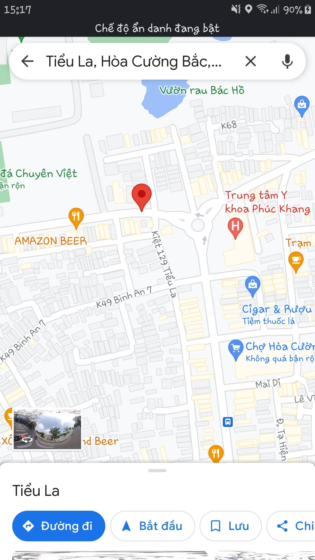 Bán nhà mặt phố tại Đường Tiểu La, Phường Hòa Cường Bắc, Hải Châu, Đà Nẵng diện tích 90m2  giá 10.5 Tỷ