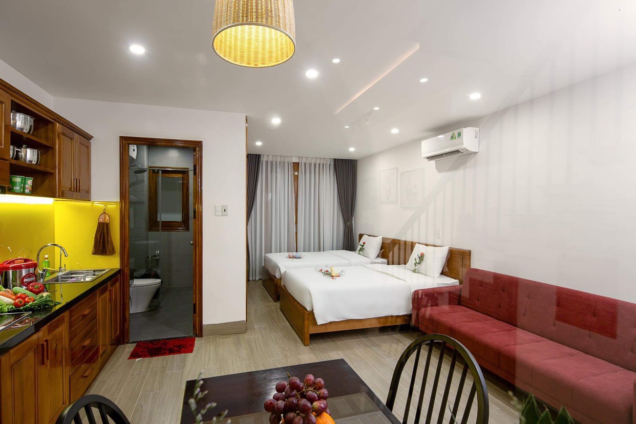 Bán căn hộ mặt tiền đường 15 mét CHƯƠNG DƯƠNG, Mỹ An, Ngũ Hành Sơn, 25tr/th, view sông