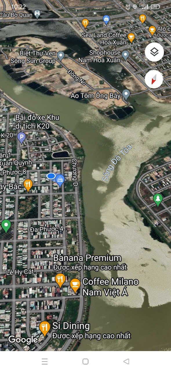 Bán lô đất gần sông mặt tiền Dương Tử Giang, Nam Việt Á, Khuê Mỹ giá tốt 4.55 tỷ