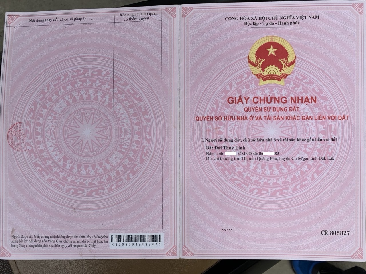 Bán Nhà Nguyễn Cư Trinh, Hòa Cường Bắc, Hải Châu, Đà Nẵng 4.5 x 18m chỉ 4.8 tỷ 