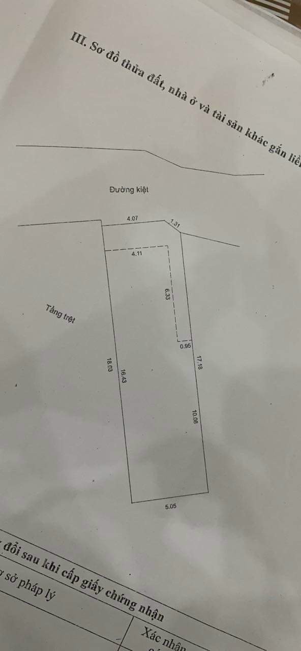 Chào bán lô đất kiệt 119/19 Phạm Như Xương- Liên Chiểu