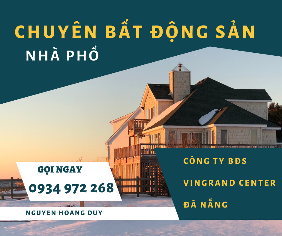 bán nhà 4 tầng mặt tiền Cô Giang ngay cầu Rồng khu trung tâm TP Đà Nẵng