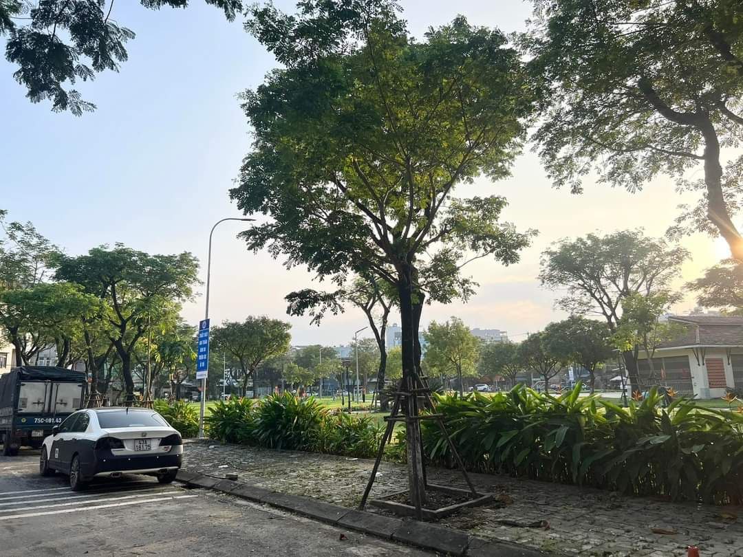 Bán lô đất 243m2 mặt tiền Đường Ngô Chi Lan, (5m5) view công viên, Thuận Phước, Hải Châu