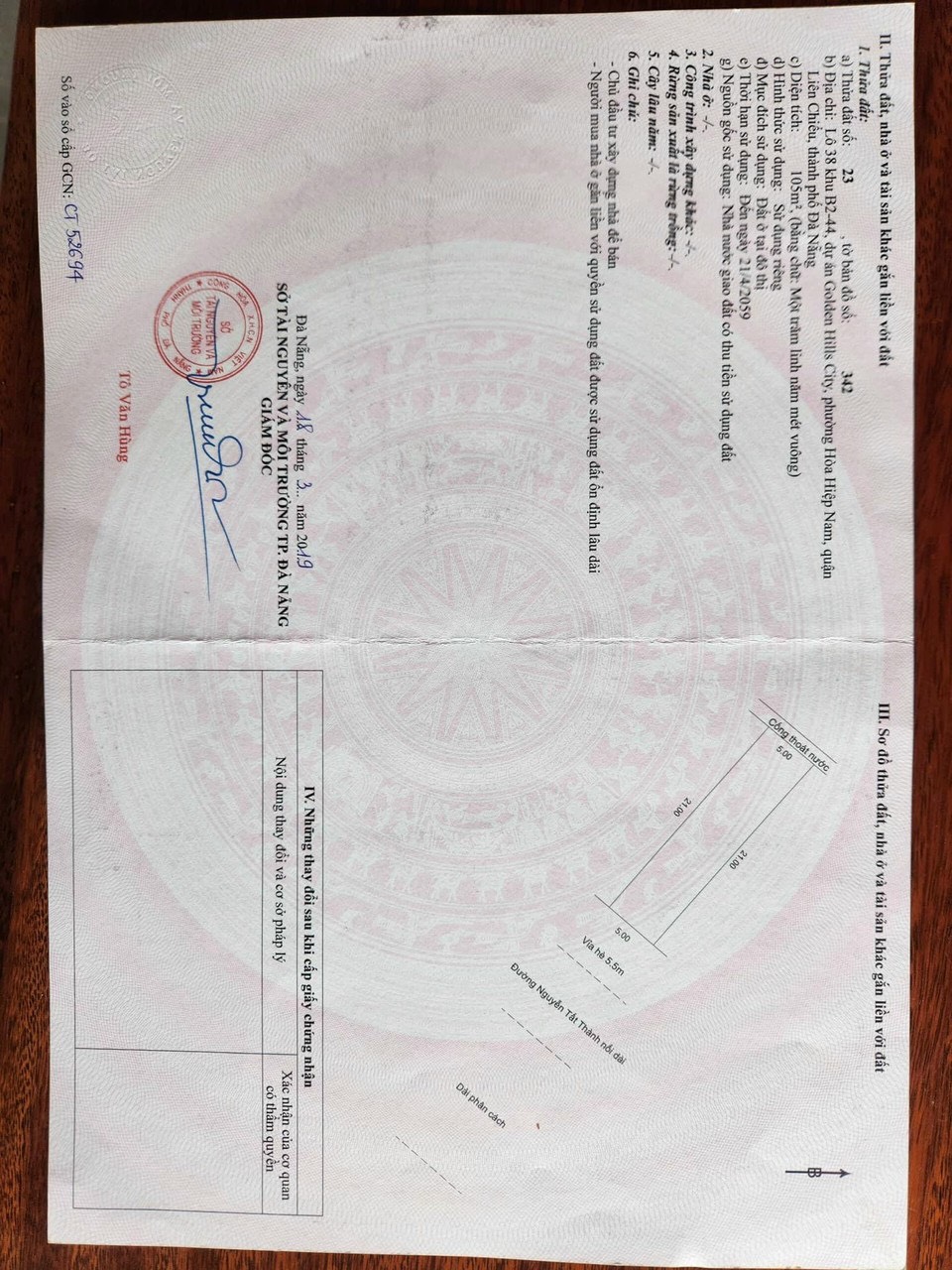 Bán nhà riêng tại Đường Nguyễn Tất Thành, Phường Hòa Hiệp Nam, Liên Chiểu, Đà Nẵng diện tích 107m2  giá 3.6 Tỷ