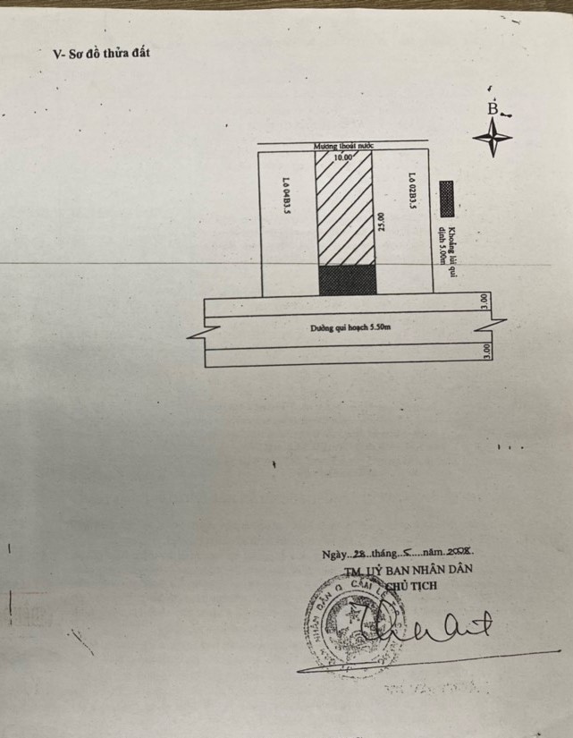 Bán dãy trọ MT Đường Cẩm Bắc 5, Cẩm Lệ, Đà Nẵng diện tích 250m2  giá 6.6 Tỷ