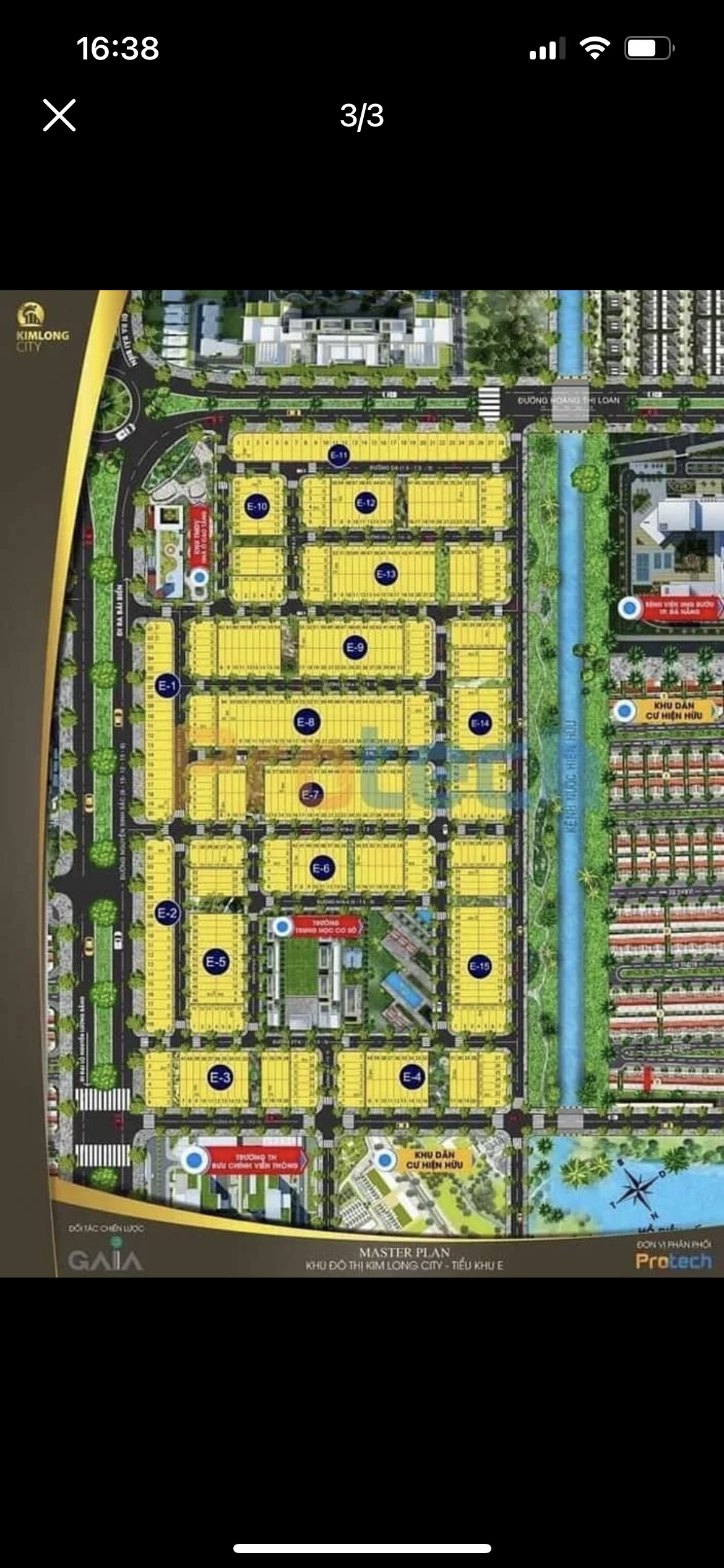 Chính chủ cần bán đất gần biển khu E Kim Long, lô E07-239,