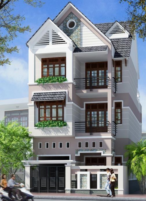 Bán nhà 3 tầng đường (7m5) Nguyễn Lộ Trạch, khu Skylines ngay Shophouse về giá 8,5 tỷ