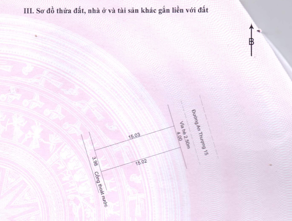 Bán đất mặt tiền Đường An Thượng 15, Ngũ Hành Sơn, Đà Nẵng diện tích 60m2  giá 4.5 Tỷ
