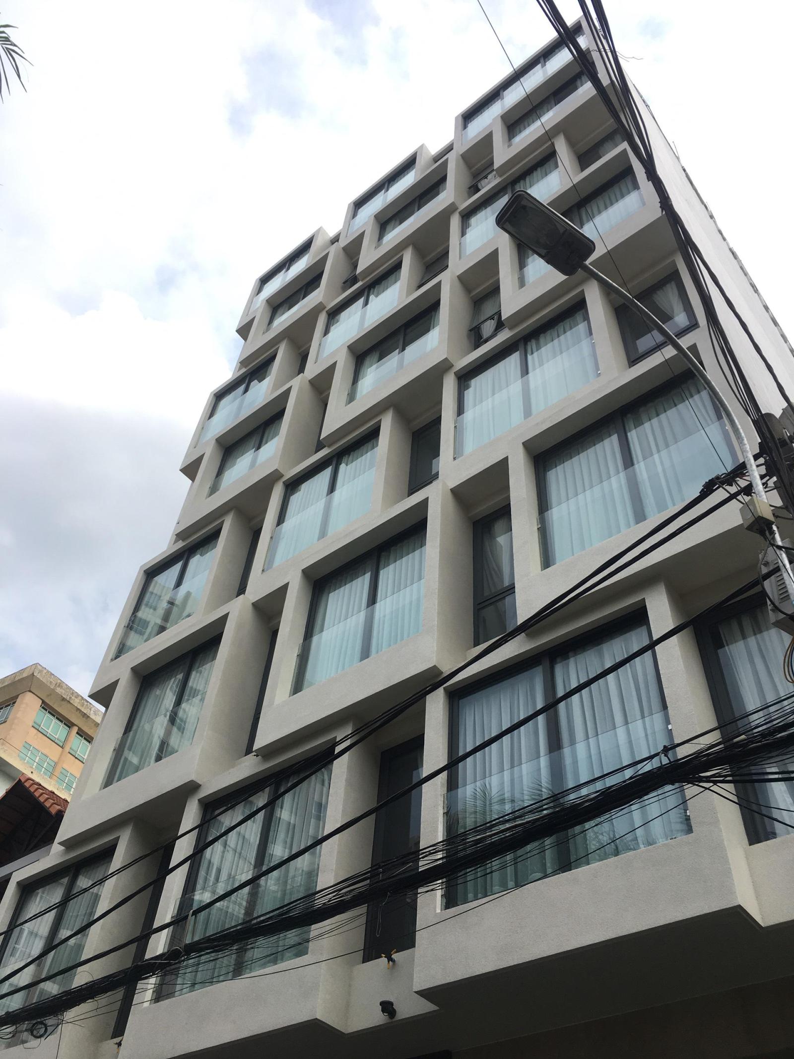 Bán tòa nhà 9 tầng 2 mặt tiền đường Lê Đình Lý(15m),Vĩnh Trung,Thanh Khê.Dt 13,5m x 18m.
