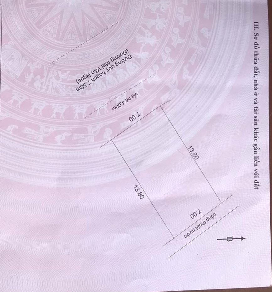 Bán đất mặt tiền Đường Mai Văn Ngọc, Liên Chiểu, Đà Nẵng diện tích 97m2  giá 2.45 Tỷ