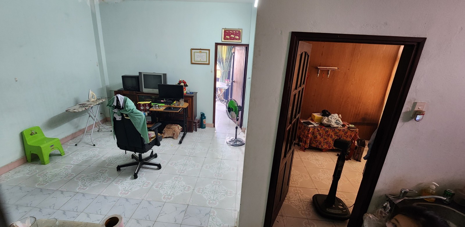Nhà Mặt Tiền ngay Chợ Đống Đa góc KD đường 7.5 và 5.5, 3 tầng